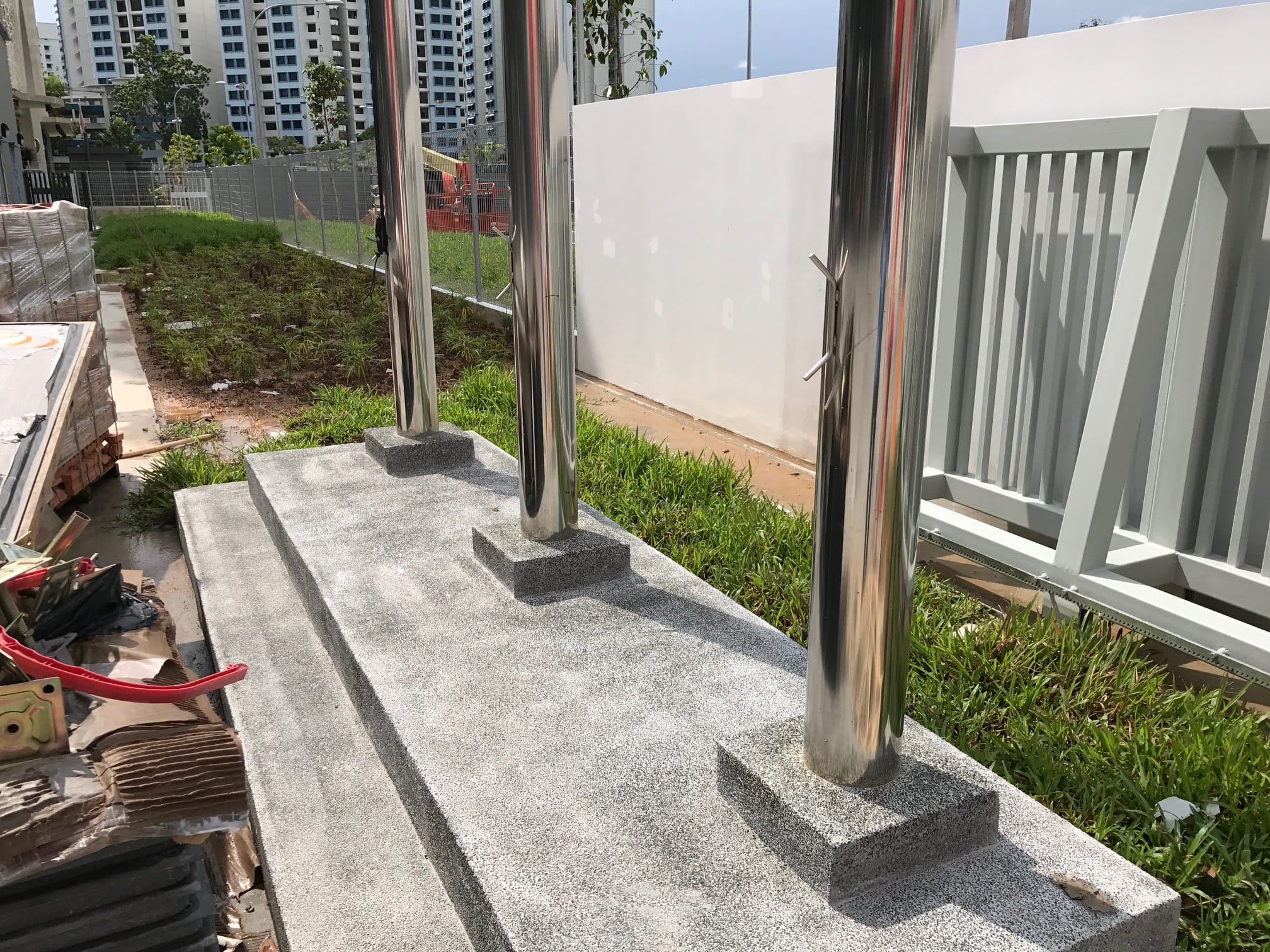 New Flag Pole Installation in Singapore