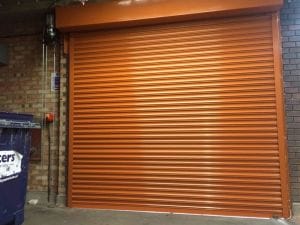 New roller shutter door from Brooklynz Stainless Steel Pte Ltd