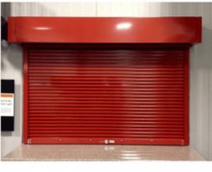 Fire-rated roller shutter door in Brooklynz